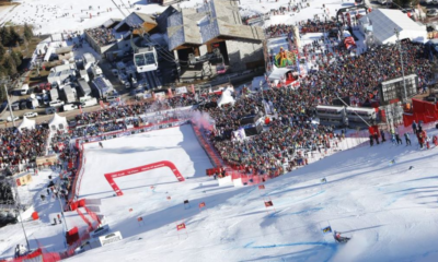 Slalom Messieurs de Val d'Isère à la TV