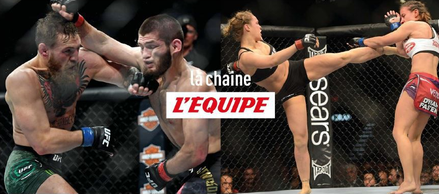 MMA la Chaîne LÉquipe programme le samedi soir des rediffusions des meilleurs combats de l UFC