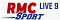 Logo chaine TV RMC Sport Live 9