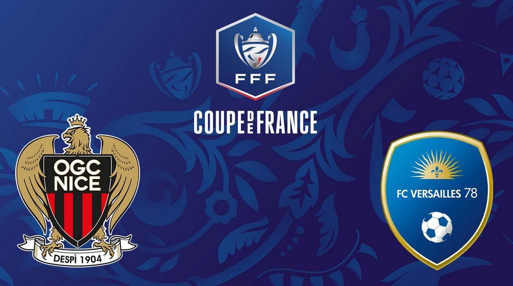 Nice Versailles TV Streaming Coupe de France