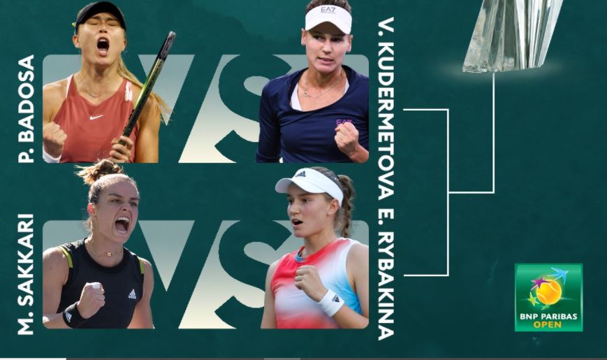 WTA Masters 1000 Indian Wells 2022 TV Streaming