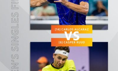 Alcaraz Ruud ATP Miami 2022 TV Streaming Finale