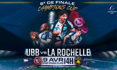 Bordeaux-Bègles / La Rochelle (TV/Streaming) Sur quelle chaine suivre le match de Champions Cup samedi ?