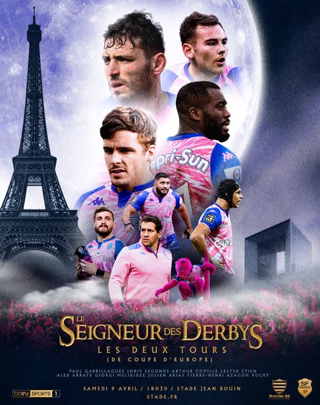 Stade Français Paris / Racing 92 (TV/Streaming) Sur quelle chaine suivre le match de Champions Cup samedi ?