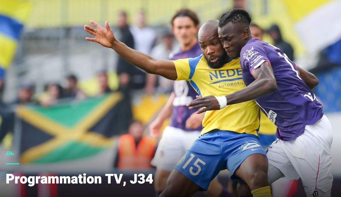 Découvrez la programmation TV de la 34ème Journée de Ligue 2 BKT