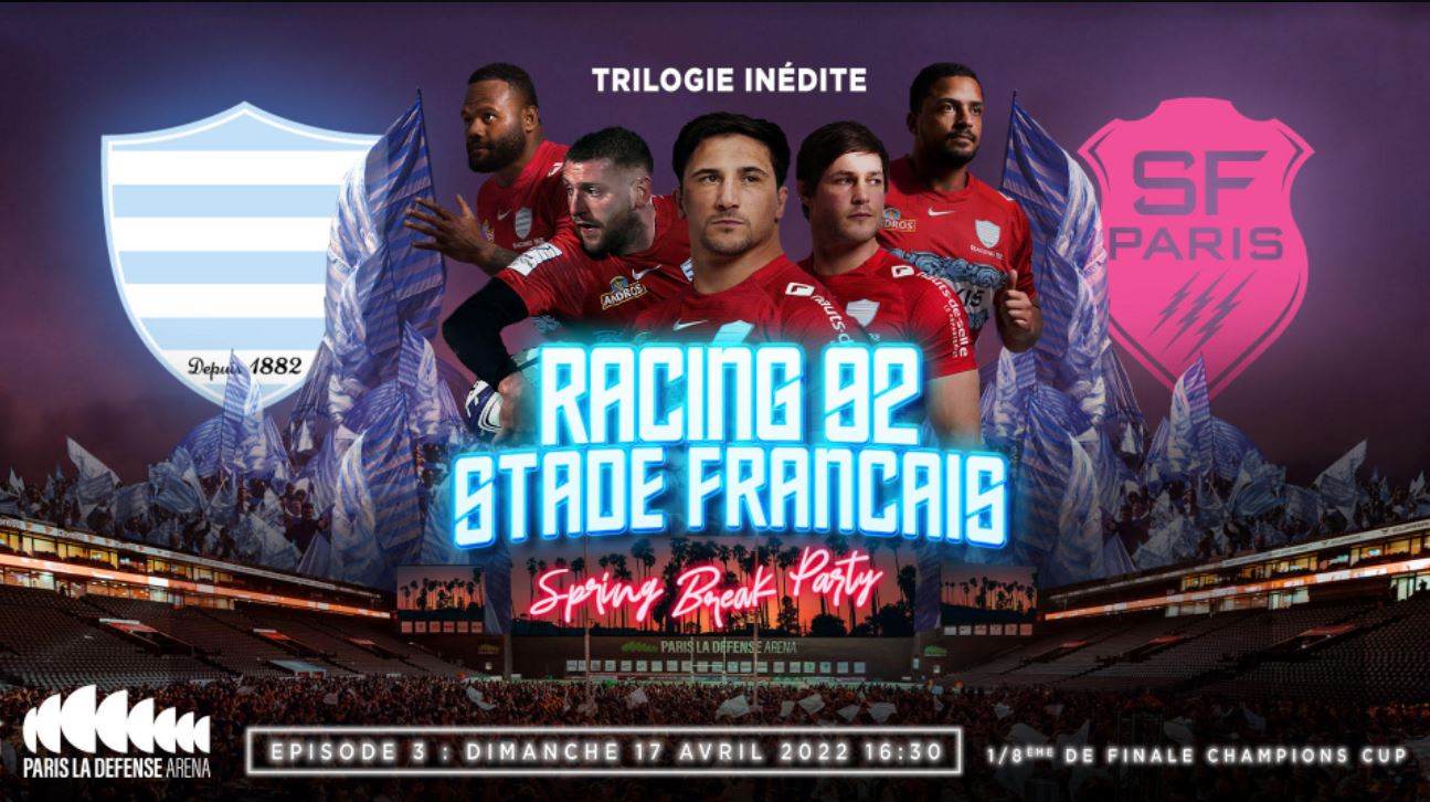 Racing 92 / Stade Français (TV/Streaming) Sur quelle chaine suivre le match de Champions Cup dimanche ?