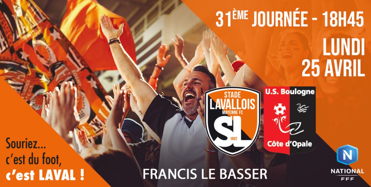 Laval / Boulogne (TV/Streaming) Sur quelle chaîne suivre le match de National lundi ?