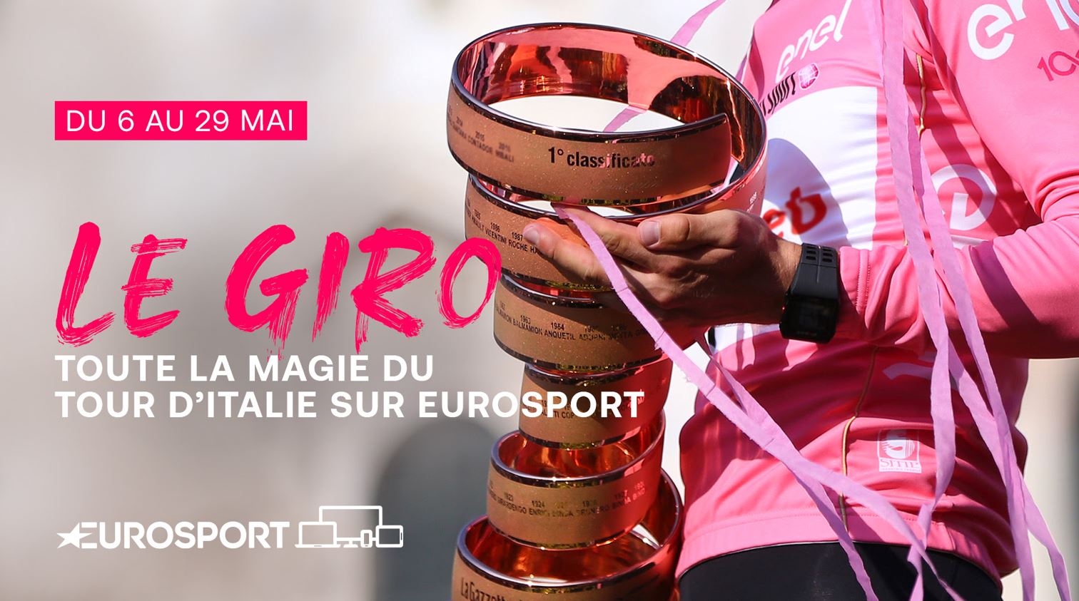 Le Tour d'Italie - Giro 2022 sera à suivre en direct et en intégralité sur Eurosport