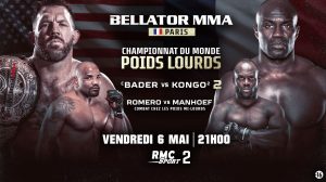 Kongo vs Barder - MMA Bellator Paris 2022 (TV / Streaming) Sur quelle chaîne suivre le combat vendredi ?