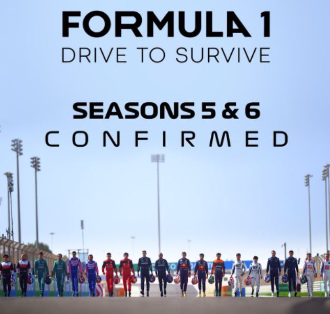 La série du la Formule 1"Drive to Survive" rempilent pour deux saisons
