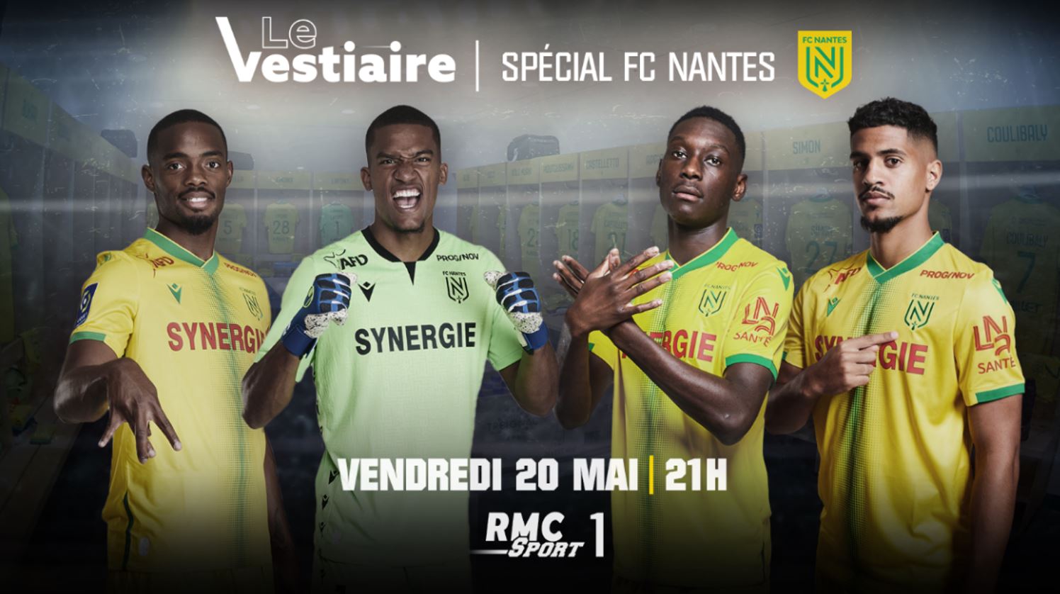 « Le Vestiaire » Spécial FC Nantes ce vendredi 20 mai sur RMC Sport
