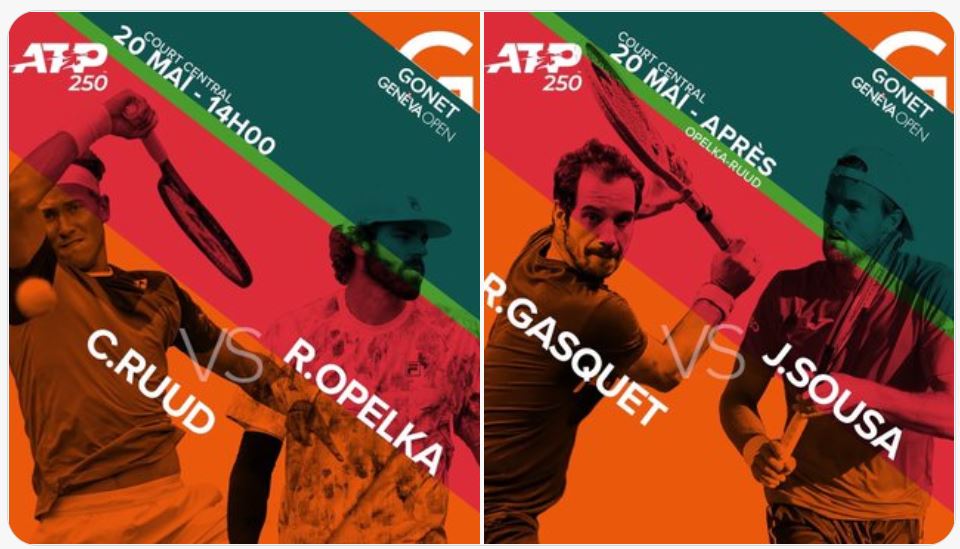 Tournoi ATP de Genève 2022 (TV/Streaming) Sur quelle chaîne suivre les 1/2 Finale vendredi ?