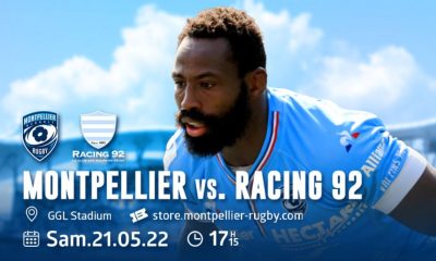 Montpellier / Racing 92 (TV/Streaming) Sur quelles chaines regarder le match de Top 14 samedi ?