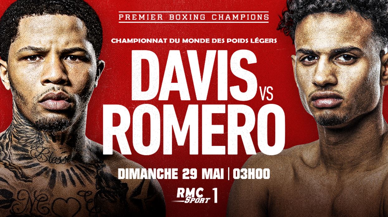 Davis vs Romero (TV/Streaming) Sur quelle chaîne suivre le combat dans la nuit de samedi à dimanche ?