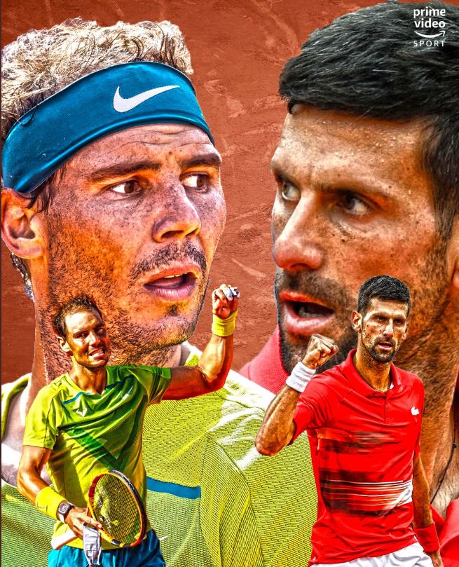 Djokovic / Nadal : le 1/4 de Finale sera accessible gratuitement sur Prime Video ce mardi 31 mai