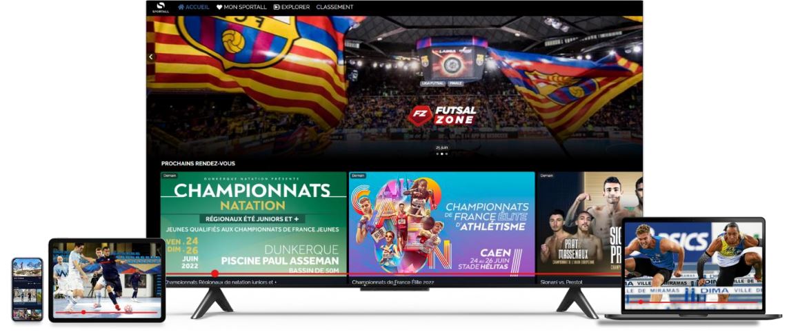 Sportall, la plateforme de streaming dédiée au sport poursuit son développement avec l’annonce d'une levée de fonds