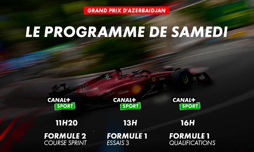 Formule 1 - GP d'Azerbaïdjan 2022 (TV/Streaming) Sur quelle chaine regarder les Qualifications samedi ?