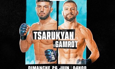 Tsarukyan vs Gamrot - UFC Fight Night (TV/Streaming) Sur quelle chaine suivre le combat dans la nuit du samedi 25 au dimanche 26 juin ?