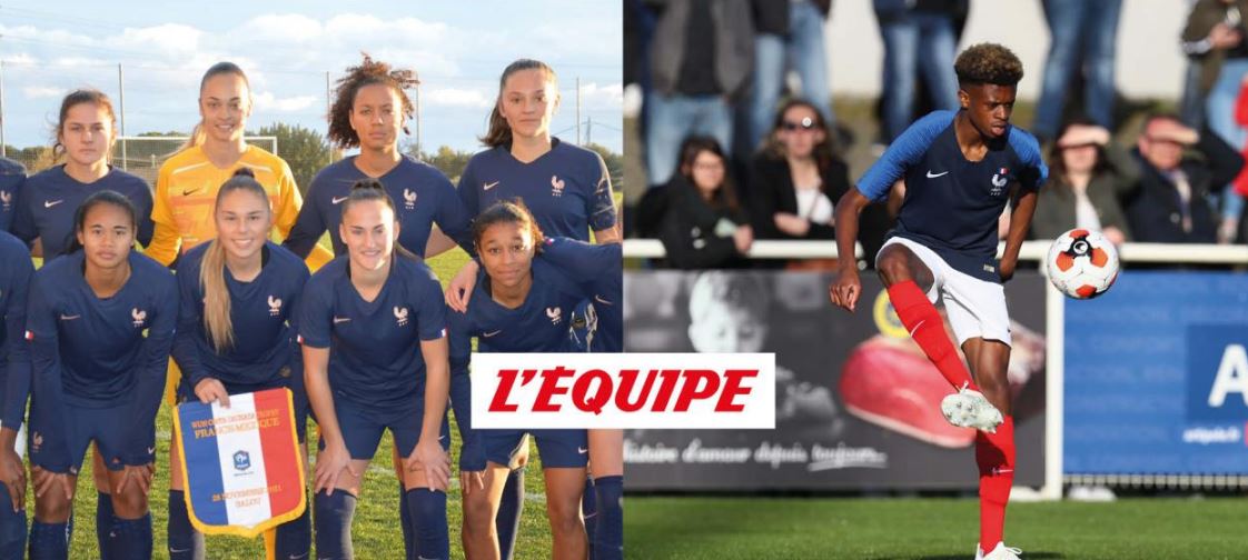 L'Euro U19 Féminin et Masculin 2022 de Football en direct sur la chaine l'Equipe