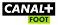 Logo chaine TV CANAL + FOOT