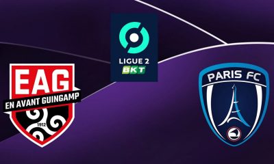 Guingamp (EAG) / Paris FC (PFC) (TV/Streaming) Sur quelle chaîne regarder le match de Ligue 2 BKT samedi 13 août 2022 ?