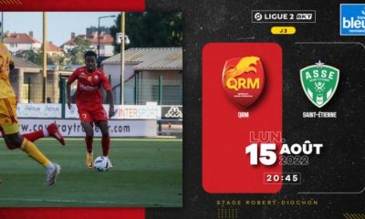Quevilly-Rouen (QRM) / Saint-Etienne (ASSE) (TV/Streaming) Sur quelle chaîne regarder le match de Ligue 2 BKT lundi 15 août 2022 ?