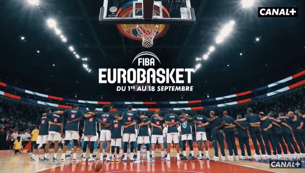 L'EuroBasket 2022 à suivre du 1er au 18 septembre sur les chaines du Groupe Canal Plus
