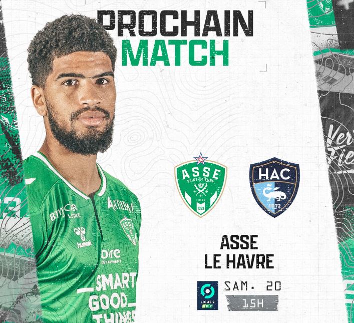 Saint-Etienne (ASSE) Le Havre (HAC) (TV/Streaming) Sur quelle chaîne regarder le match de Ligue 2 BKT samedi 20 août 2022 ?