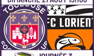 Toulouse (TFC) / Lorient (FCL) (TV/Streaming) Sur quelles chaines suivre le match de Ligue 1 dimanche 21 août ?