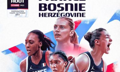France / Bosnie-Herzégovine (TV/Streaming) Sur quelle chaîne suivre le match Amical de l'Equipe de France de Basket dimanche 20 août ?