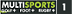 Logo chaine TV Multisports 1
