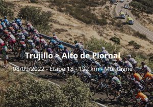 Vuelta 2022 - Tour d'Espagne (TV/Streaming) Sur quelle chaine suivre la 18ème étape jeudi 08 septembre ?