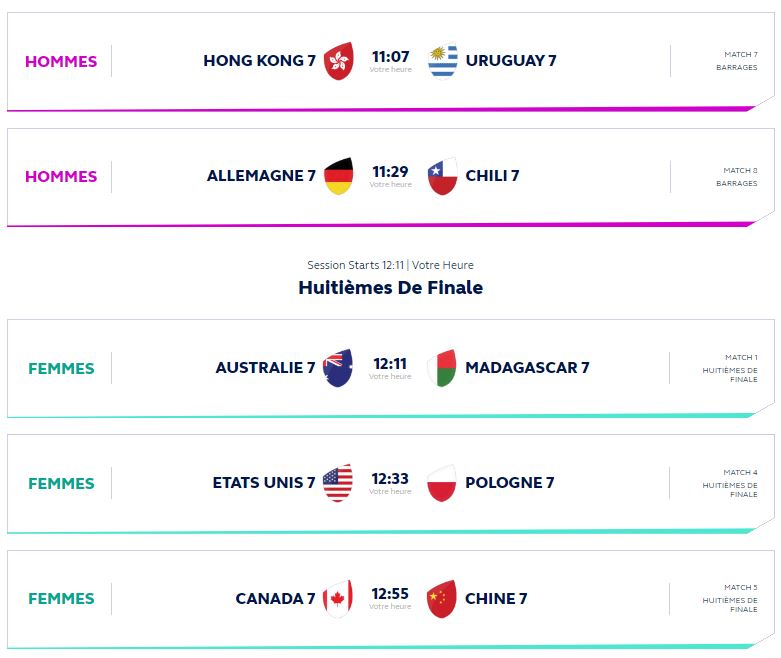 Rugby à 7 - Coupe du Monde 2022 (TV/Streaming) Sur quelles chaînes suivre les rencontres du vendredi 09 septembre 2022 ?