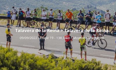 Vuelta 2022 - Tour d'Espagne (TV/Streaming) Sur quelle chaine suivre la 19ème étape vendredi 09 septembre ?