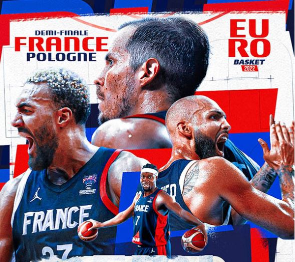 France / Pologne (TV/Streaming) Sur quelles chaînes regarder la 1/2 Finale de l'EuroBasket vendredi 16 septembre 2022 ?