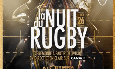 La 18ème Nuit du Rugby à suivre lundi 26 septembre 20202 en direct et en clair sur Canal+