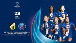 BK Häcken / Paris SG (Streaming) Comment suivre le match de Women's Champions League mercredi 28 septembre 2022 ?