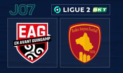 Guingamp (EAG) / Rodez (RAF) (TV/Streaming) Sur quelle chaine suivre le match de Ligue 2 mardi 04 octobre 2022 ?