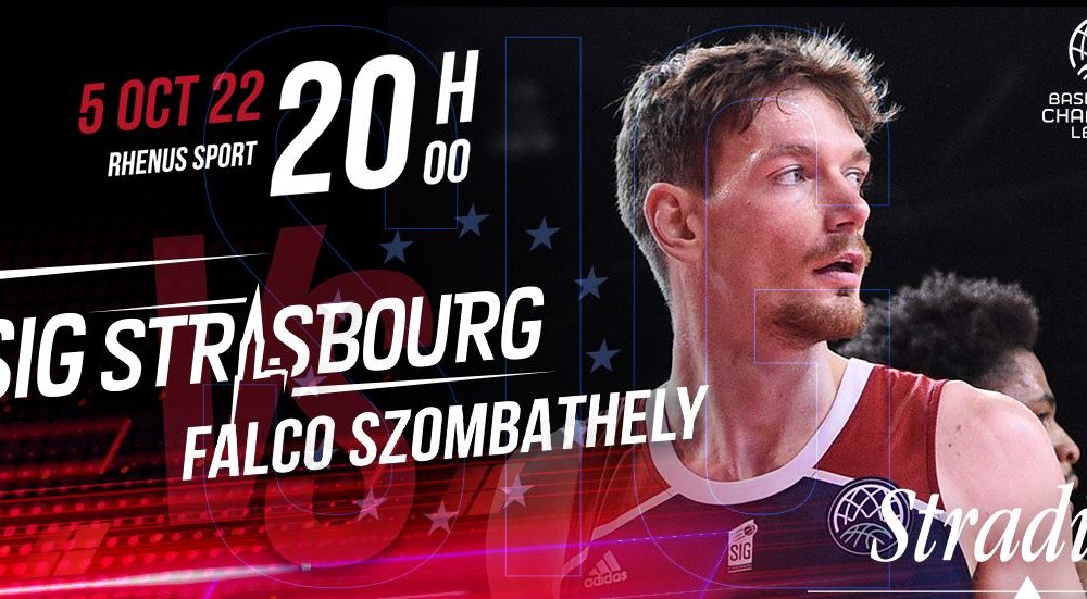 Strasbourg / Szombathely (TV/Streaming) Comment suivre la rencontre de FIBA Champions League mercredi 05 octobre 2022 ?