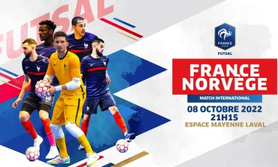 France / Norvège (TV/Streaming) Sur quelle chaine suivre la rencontre de Futsal ?