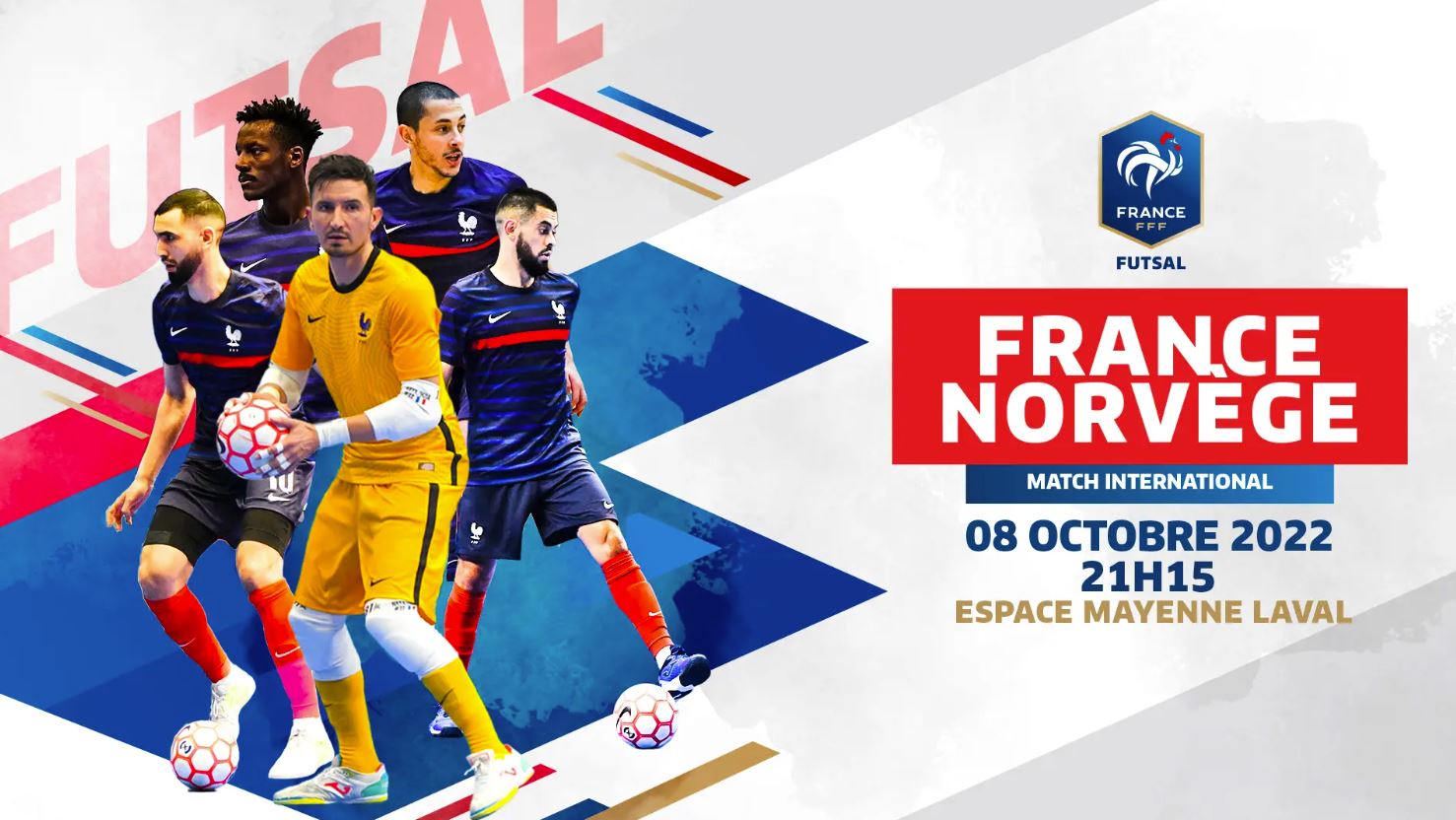 France / Norvège (TV/Streaming) Sur quelle chaine suivre la rencontre de Futsal ?