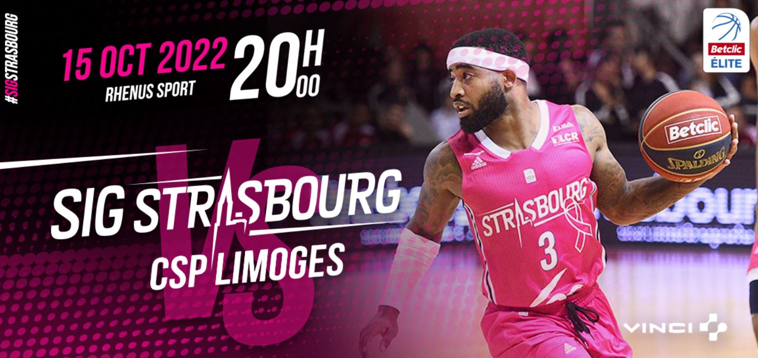 Strasbourg / Limoges (TV/Streaming) Sur quelle chaine suivre le match de Betclic Elite ?