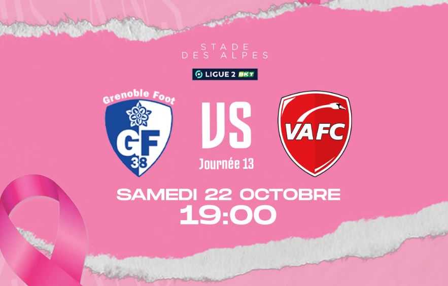 Grenoble (GF38) / Valenciennes (VAFC) (TV/Streaming) Sur quelles chaines et à quelle heure suivre le match de Ligue 2 ?