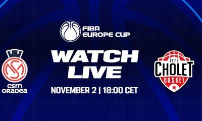 Oradea / Cholet (TV/Streaming) Comment suivre la rencontre de FIBA Europe Cup ?