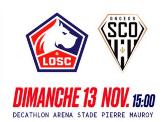 Lille (LOSC) / Angers (SCO) (TV/Streaming) Sur quelles chaines et à quelle heure suivre le match de Ligue 1 ?