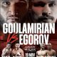 Goulamirian vs Egorov (TV/Streaming) Sur quelles chaines et à quelle heure suivre la soirée boxe ?
