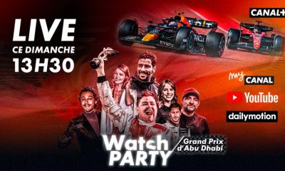 Canal + organise une WATCH PARTY en clair ce dimanche pour le GP d'Abu Dhabi