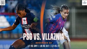 Paris SG / Vllaznia (TV/Streaming) Sur quelle chaine suivre la rencontre de Women's Champions League ?