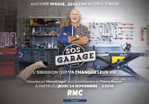"SOS Garage" avec Vincent Lagaf' à découvrir en clair ce jeudi 24 novembre