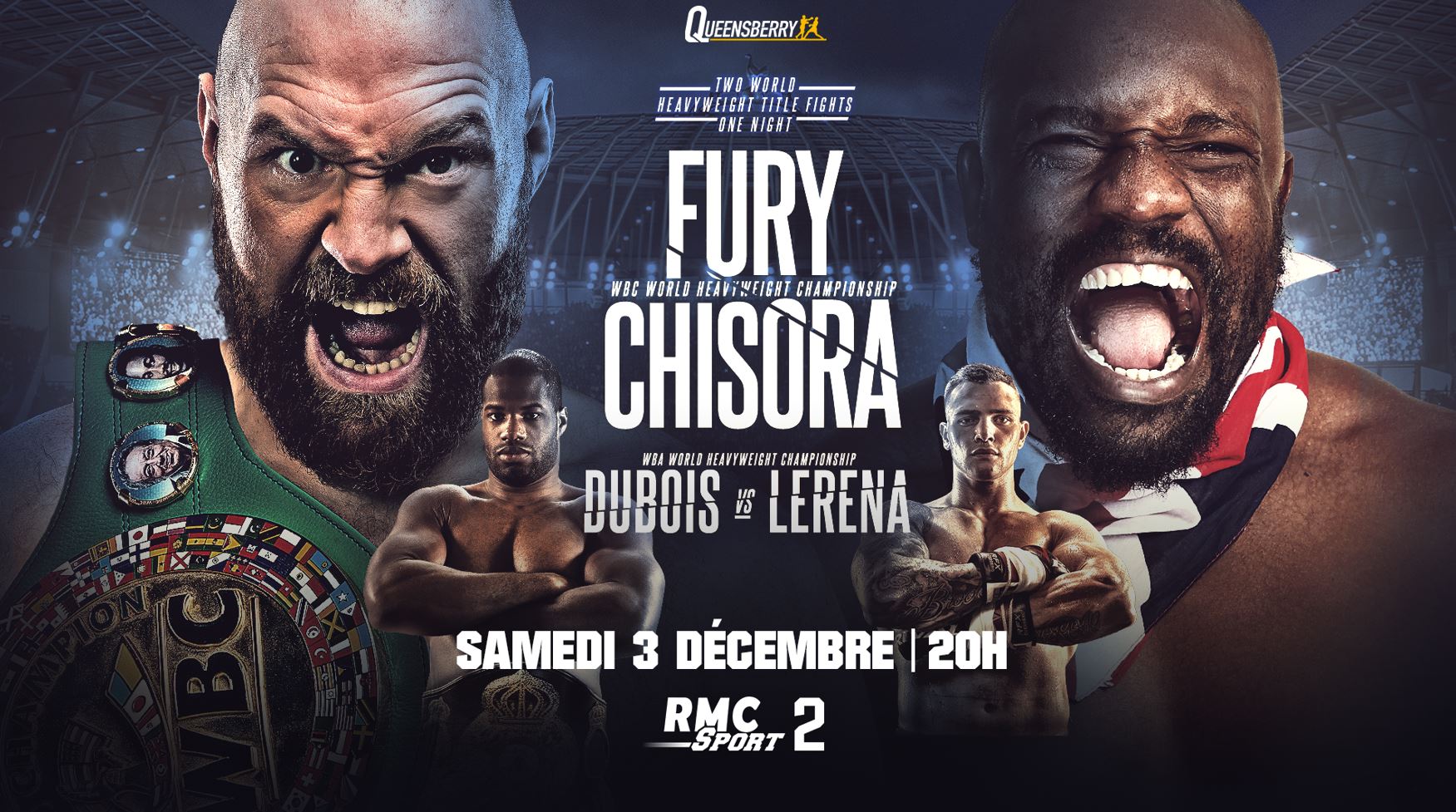 Fury vs. Chisora (TV/Streaming) Sur quelle chaine et à quelle heure suivre le combat ?